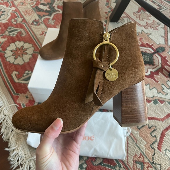 See by Chloé Suede Louise Boot - Picture 4 of 5
